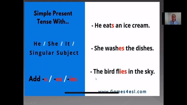 English . Grade 6 . Present Simple