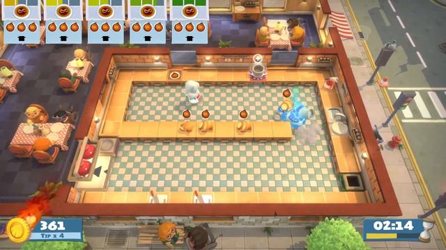 Overcooked! All You Can Eat - 15-minutes of PC gameplay