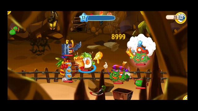 A tough start. Angry Birds Epic Old Version Pig Lair 1