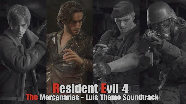 Resident Evil 4 Remake - The Mercenaries Luis Music Theme Soundtrack