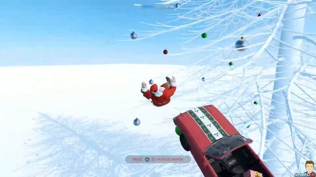Next Car Game Throw-A-Santa