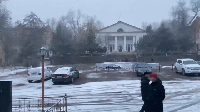 Для Чемпионов погода не помеха.Янгиабад 8.12.2020.г.