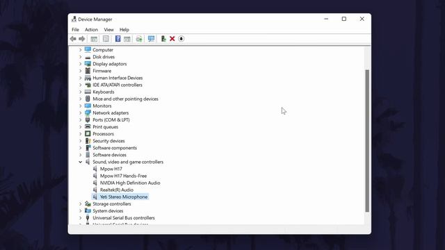How to Update Microphone Drivers on Windows 11 PC