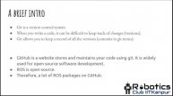 Robo Camp Lecture 6 on Robot Operating System (ROS)