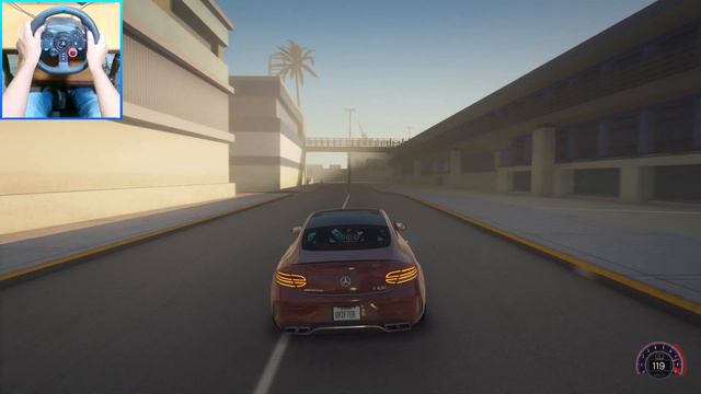 GTA Vice City Remastered 2020 Mercedes-AMG C63 Coupe Gameplay With Tommy Vercetti [GTA 5 PC MODS]