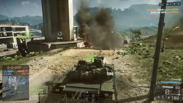 BF4 Angry Tank