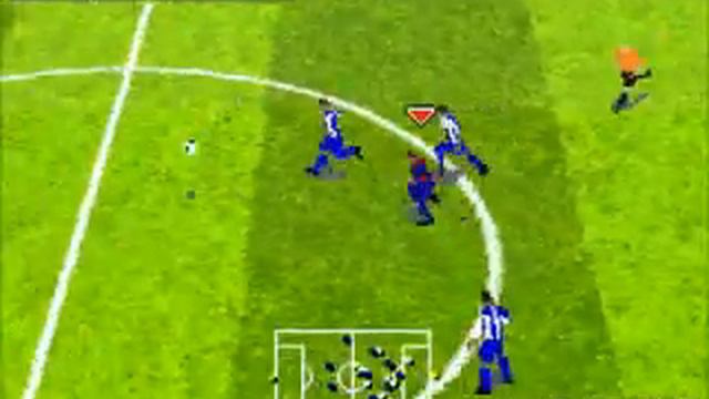 jogando fifa 2007 no gameboy advance