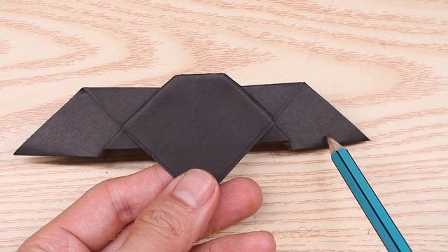 Origami Fácil Morcego de Halloween
