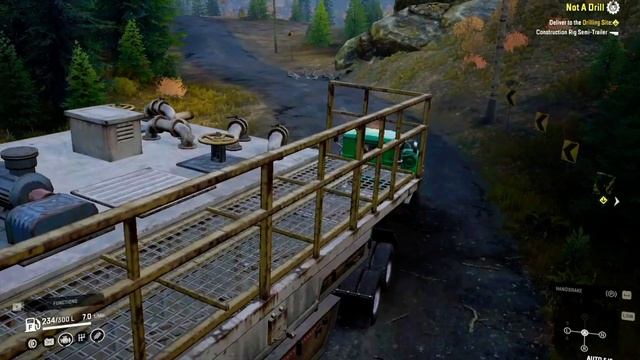 Construction Rig Semi-Trailer | Not A Drill | SNOW RUNNER | APPLE MACBOOK AIR | 2020 | GAMEPLAY |