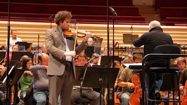 Beethoven - Concerto pour violon par Nikolaj Znaider (répétition)