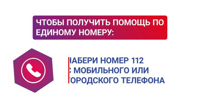 вызов экстренных оперативных служб 112