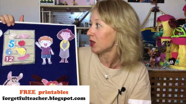 Creative Pumping Up Kid's Box 1,  Unit12- Storytelling- "Timmy goes shopping"