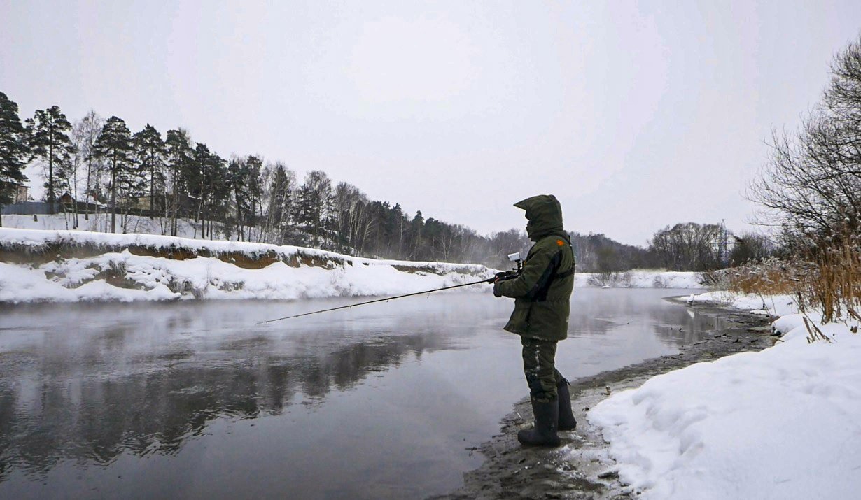 Зимний спиннинг на Пехорке. Ловля на спиннинг зимой.
