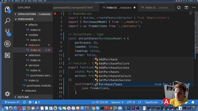 How to create reducers in NGRX  | #angular #ngrx #reducers | EP #3