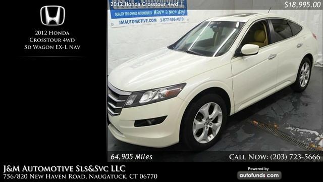 Used 2012 Honda Crosstour 4wd | J&M Automotive Sls&Svc LLC, Naugatuck, CT - SOLD