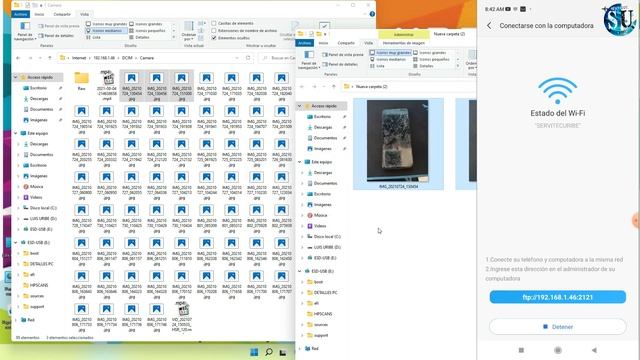 Transferir Archivos del Celular Android al PC, o Viceversa, sin Cables solo con Red LAN O wifi 2021