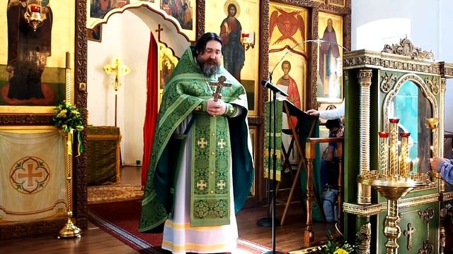 ? Обре́тение мощей прп.Сергия Радонежского: проповедь о.Павла, поздравление именинников (18.07.2023