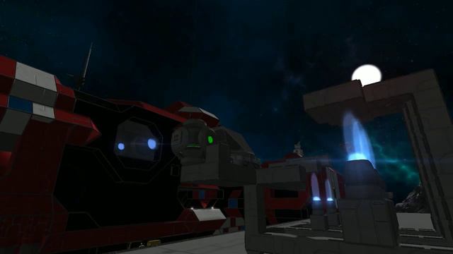Space Engineers - Thruster clearance testing