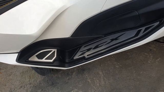 HONDA PCX 160 FOOTREST and PANEL PROTECTOR UPGRADE || KALAWANG FRONT FORK SOLUTION
