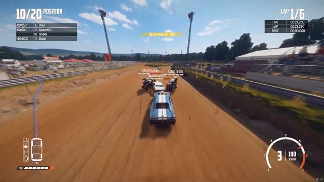 Wreckfest #8: ACTN Clean Racing King A-Class [STELLAR, RAMMER, RSLAYER, ROCKET RX]
