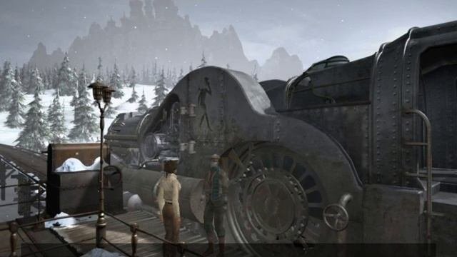 Прохождения Syberia2 ч 1   Приезд в Романовск