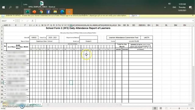 LIS ADJUSTED SCHOOL FORMS 2021 READY FOR DOWNLOAD I LIS UPDATE MAY 2021