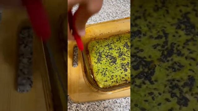 Диетический пп пирог из спаржи на жидком тесте
