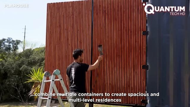 Удивительный контейнерный дом своими руками