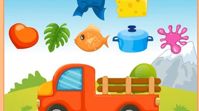 УЧИМ ЦВЕТА-ЗЕЛЕНЫЙ-ИГРА