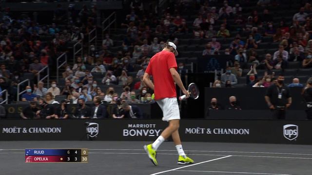 Match 1 Highlights: Ruud v Opelka | Laver Cup 2021