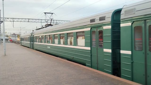 Прибытие эр2к-980 на финляндский вокзал