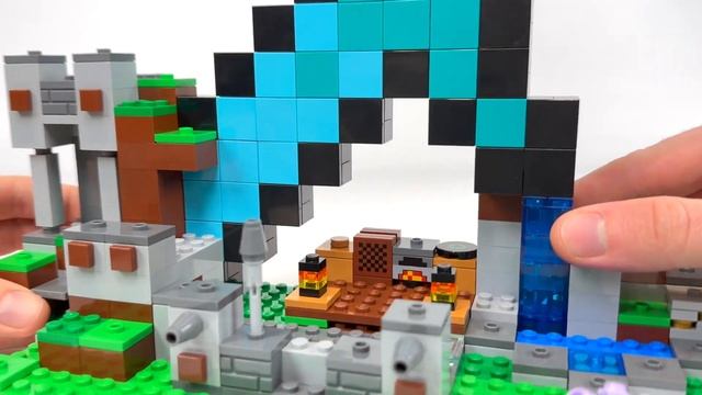 BASTION MIECZA ?️ LEGO MINECRAFT 21244 RECENZJA