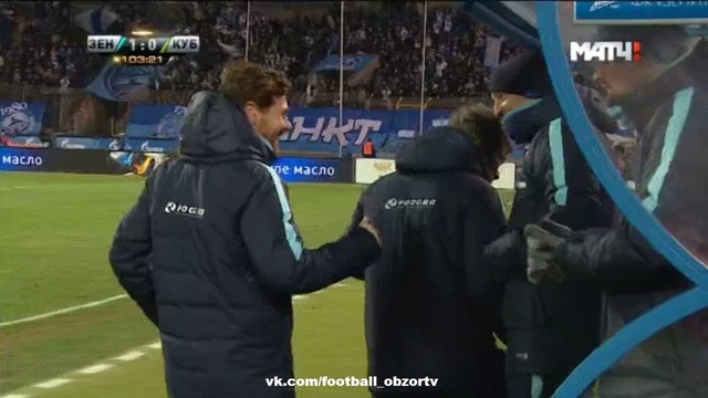 Зенит 1-0 Кубань | Гол: Маурисио 