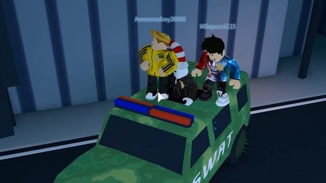 SECRET SERVICE MODE IN ROBLOX JAILBREAK