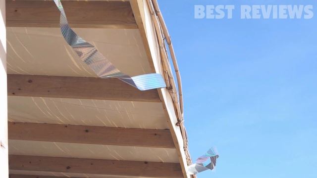 Bird Repellent Scare Tape - Reflective Tape Outdoor Unboxing and Review