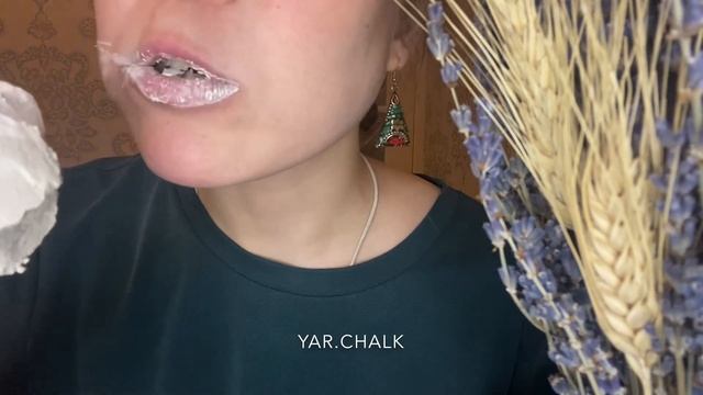 Chalk heart/ASMR / 50/50 WET AND DRY/