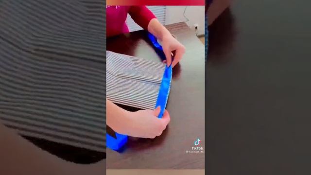 Упаковка подарка в виде рубашки ?