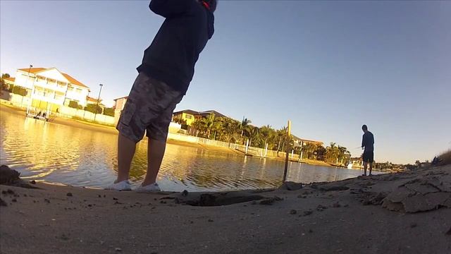 Flathead on Gulp Shrimp Gopro HD 2