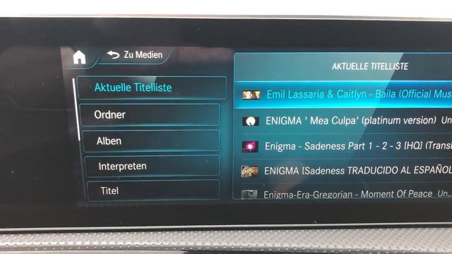 MBUX 6.0 por el Mercedes-Benz A- Class W177 con USB libre