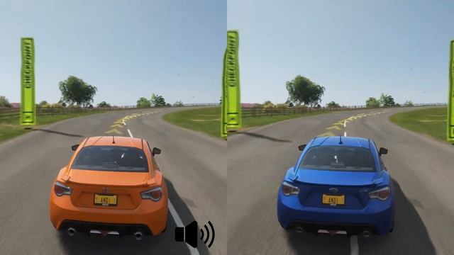Forza Horizon 4 | Side By Side | Toyota GT86 & Subaru BRZ
