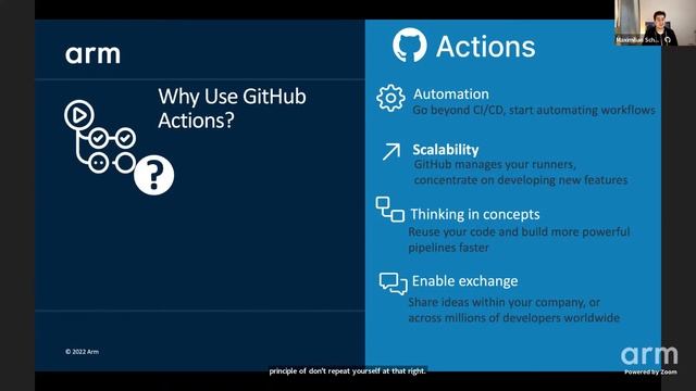 Arm Tech Talk from GitHub: IoT SW Deployment with GitHub Actions & Arm Virtual Hardware