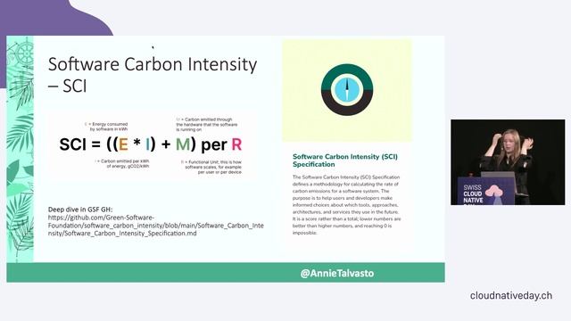 How Kubernetes Optimisation Can Combat Climate Change - Annie Talvasto - #swisscnd 2023