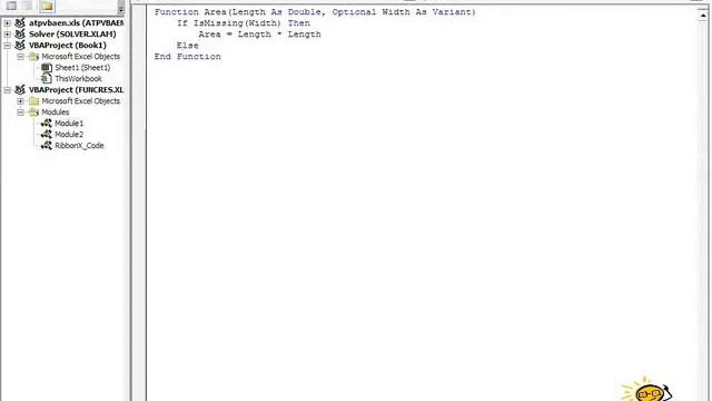 Excel and Big Data Course - 15 Custom Functions
