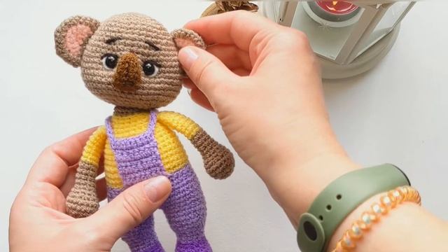 ? Koala bear ? | игрушка ручной работы | вязаная игрушка малыш Коала ? | мини-обзор