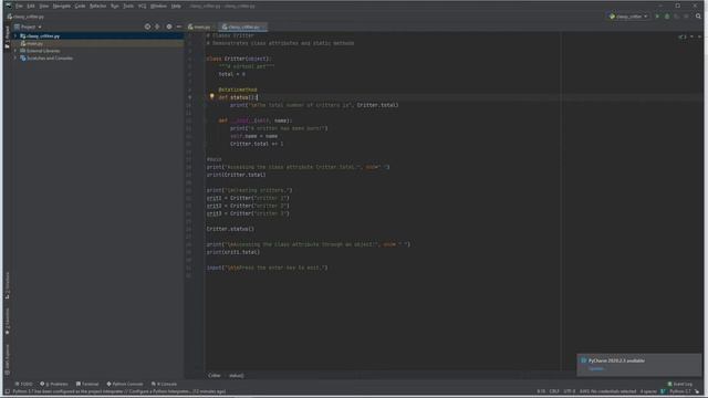 PythonFK#19 - статические методы в классах