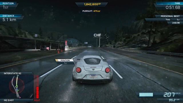 NFS Most Wanted: (2012) PC gameplay | Beating the Mercedes Benz SL 65 AMG With Alfa Romeo | PART-12