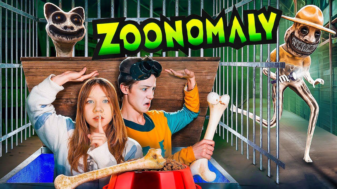 Extreme hide and seek in Zoonomaly! Run and hide from the Zookeeper and the abnormal creatures!