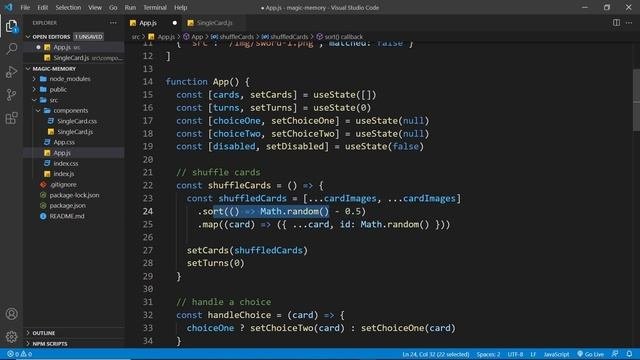 Build A Memory Game With React #11 - Final Touches