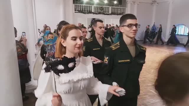 Рождественский бал в Академии им. А.Ф. Можайского. 21 января 2024 года