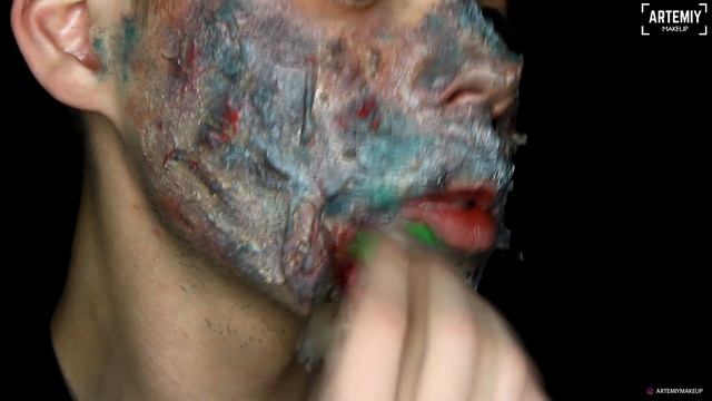 Зомби Макияж  The Walking Dead Zombie SFX Makeup Tutorial